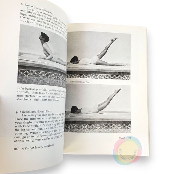 Vintage 1978 Vidal Sassoon A Year of Health & Beauty Book Hair Style 70s Makeup - Picture 10 of 16